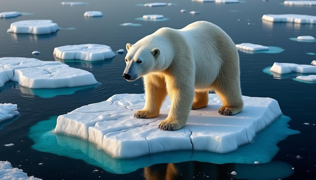 découvrez comment le changement climatique impacte les ours polaires, les défis qu'ils affrontent et les mesures actuelles pour leur protection.