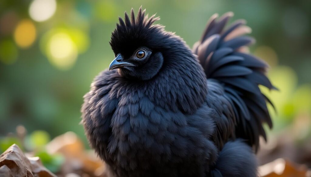 découvrez la poule nègre soie, une race exceptionnelle alliant élégance et douceur, idéale pour les amateurs de volaille unique et raffinée.