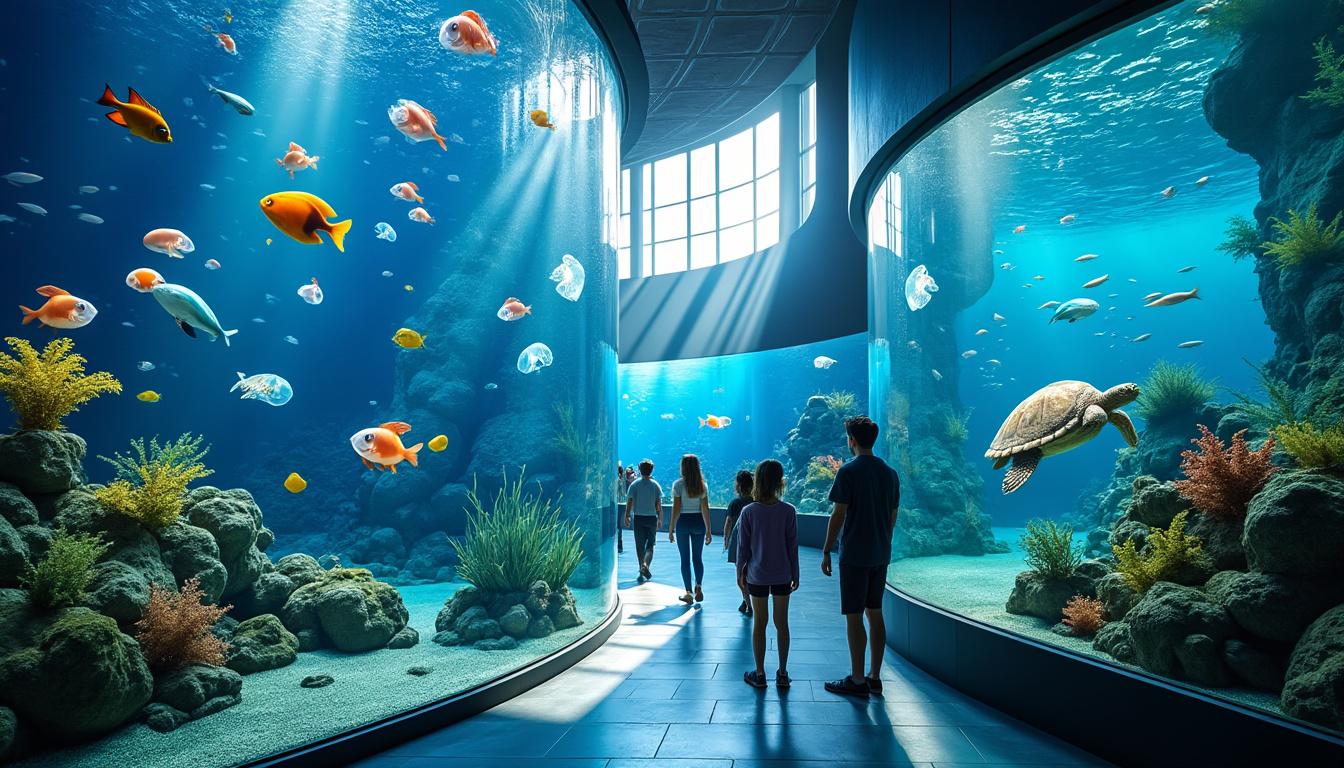 découvrez l'aquarium de biarritz : tarifs 2026, horaires d'ouverture et les espèces fascinantes à observer pour toute la famille.