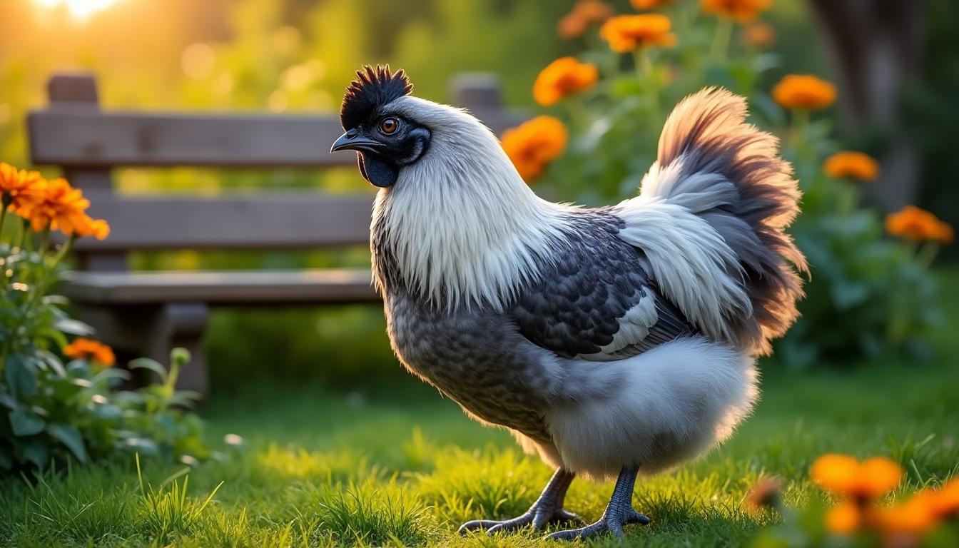 découvrez la poule en soie, une race élégante et douce, idéale pour sublimer votre élevage avec beauté et originalité.