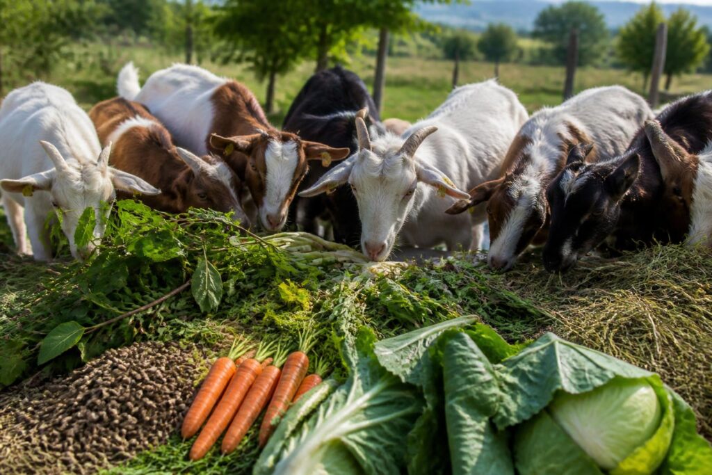 découvrez comment choisir la meilleure alimentation pour vos chèvres afin d'assurer leur santé et leur productivité optimale.