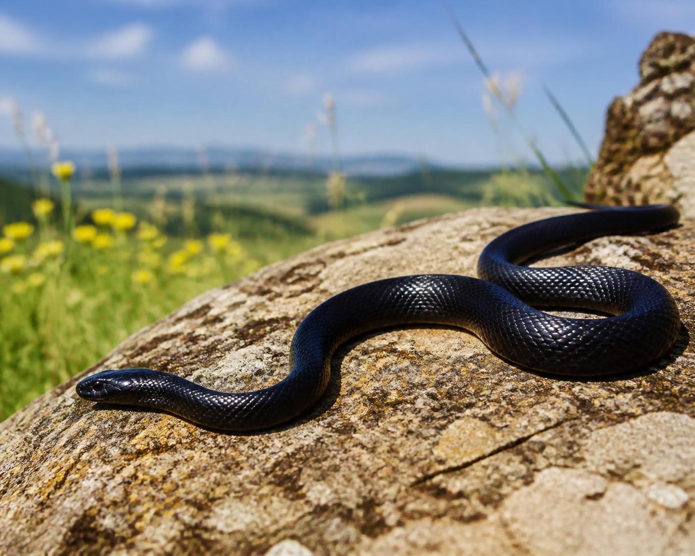découvrez la couleuvre noire en france : habitat, comportement, alimentation et conseils pour observer ce serpent fascinant en toute sécurité.