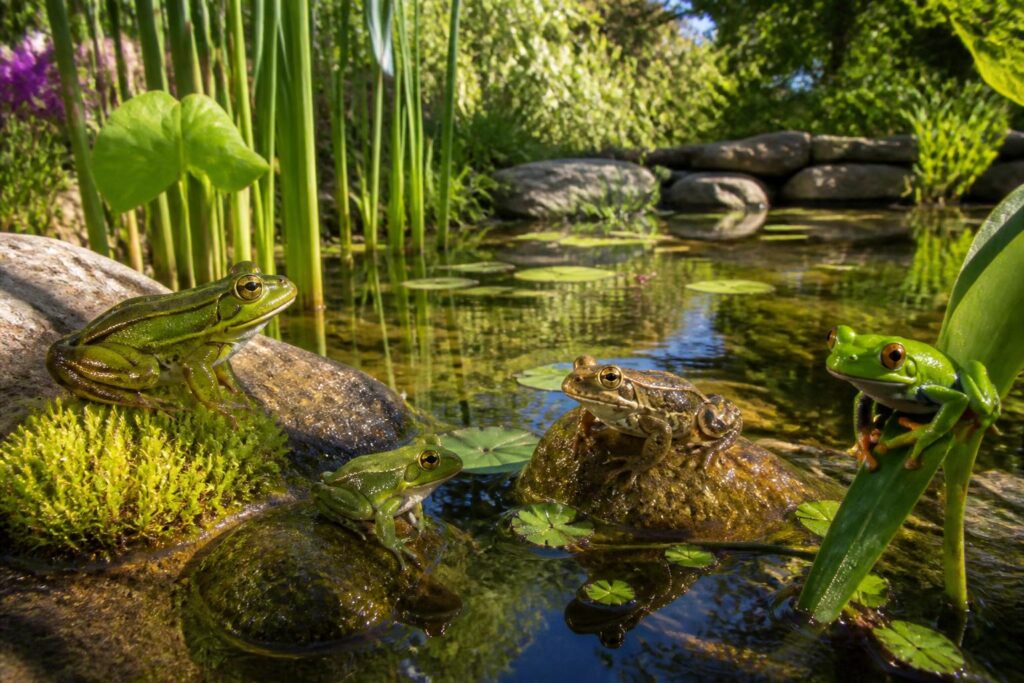 découvrez comment choisir la meilleure espèce de grenouille pour votre bassin de jardin et créez un environnement naturel et harmonieux.