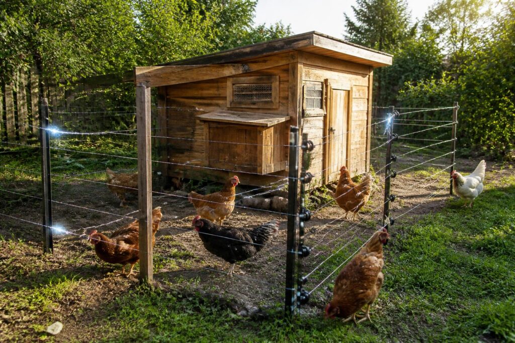 découvrez notre grillage poule électrique pour une protection efficace et durable de votre poulailler toute l'année contre les prédateurs.