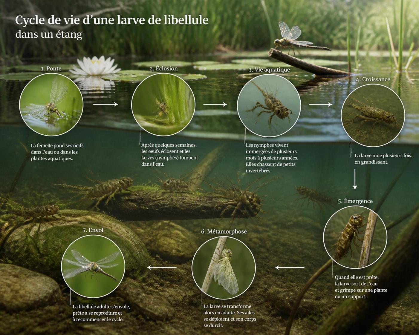 découvrez le rôle surprenant des larves de libellule dans l'équilibre de votre écosystème et leur importance pour la biodiversité locale.
