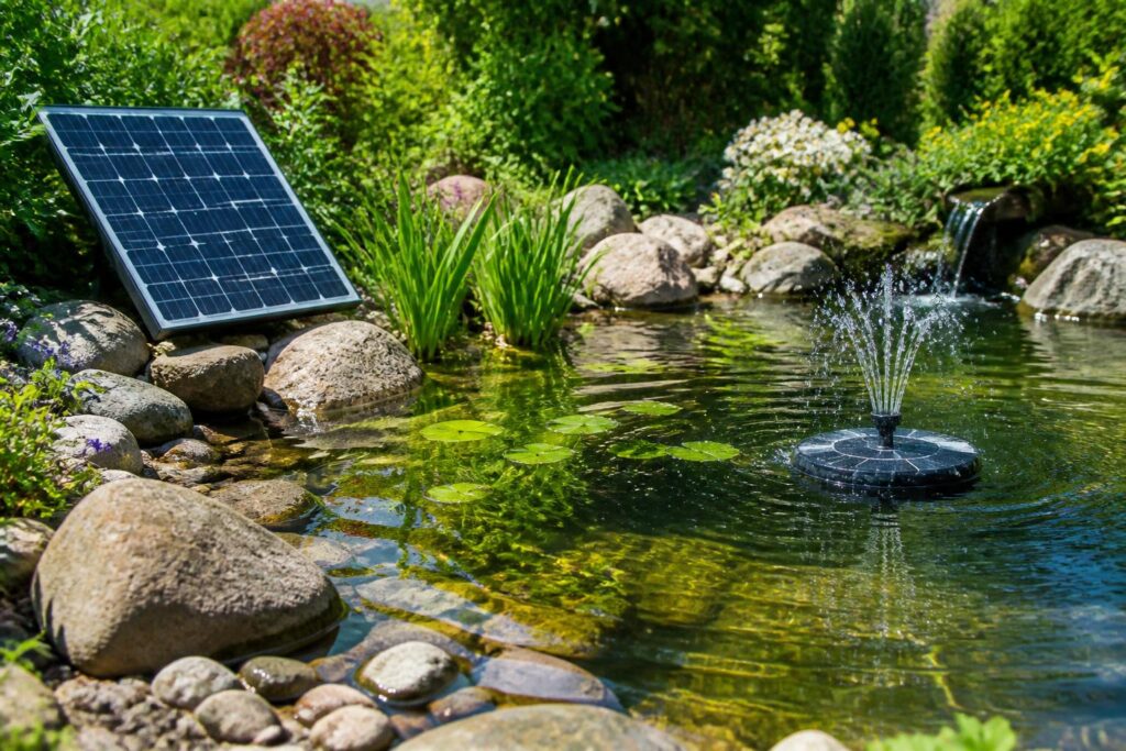 découvrez notre pompe solaire pour bassin, idéale pour maintenir une eau claire et écologique grâce à une énergie propre et renouvelable.