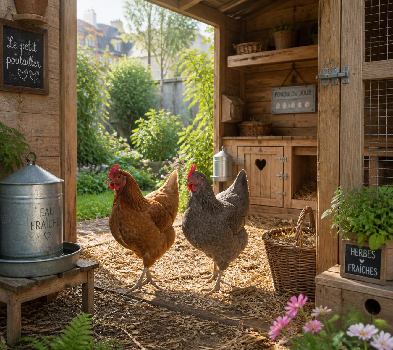 découvrez notre sélection de poulaillers pour 2 poules, parfaits pour un petit élevage. choisissez le modèle idéal alliant confort, sécurité et praticité pour vos poules.
