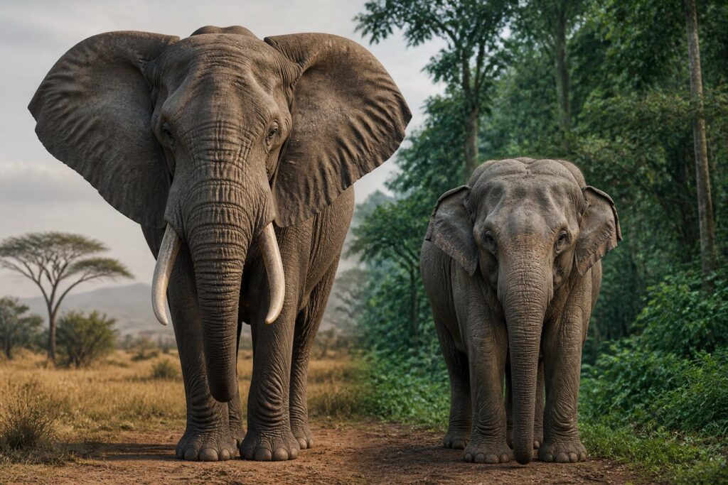 découvrez les différences de taille entre l'éléphant d'afrique et l'éléphant d'asie, deux espèces fascinantes au poids et aux dimensions variés.