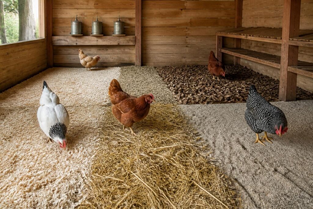 découvrez comment choisir la meilleure litière pour vos poules afin de garantir un poulailler sain, propre et confortable pour vos volailles.