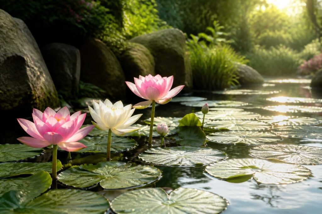 découvrez comment sublimer votre jardin aquatique avec un lotus bassin élégant et facile à entretenir. transformez votre espace extérieur en un havre de paix naturel dès aujourd'hui.