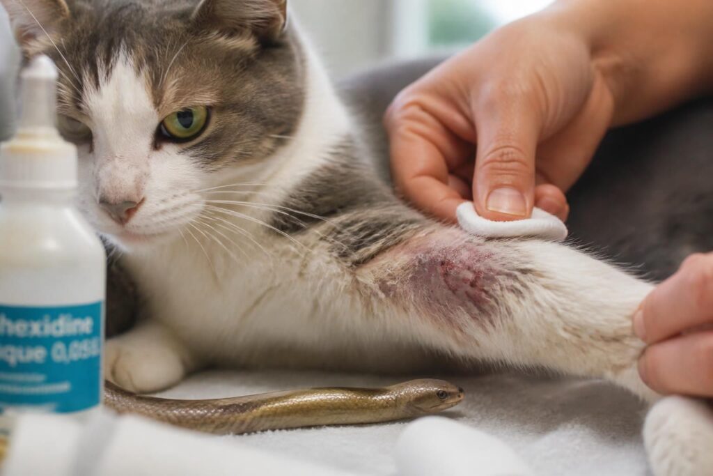 découvrez comment réagir rapidement en cas de morsure d'orvet chez votre chat et protégez efficacement la santé de votre animal avec nos conseils pratiques.