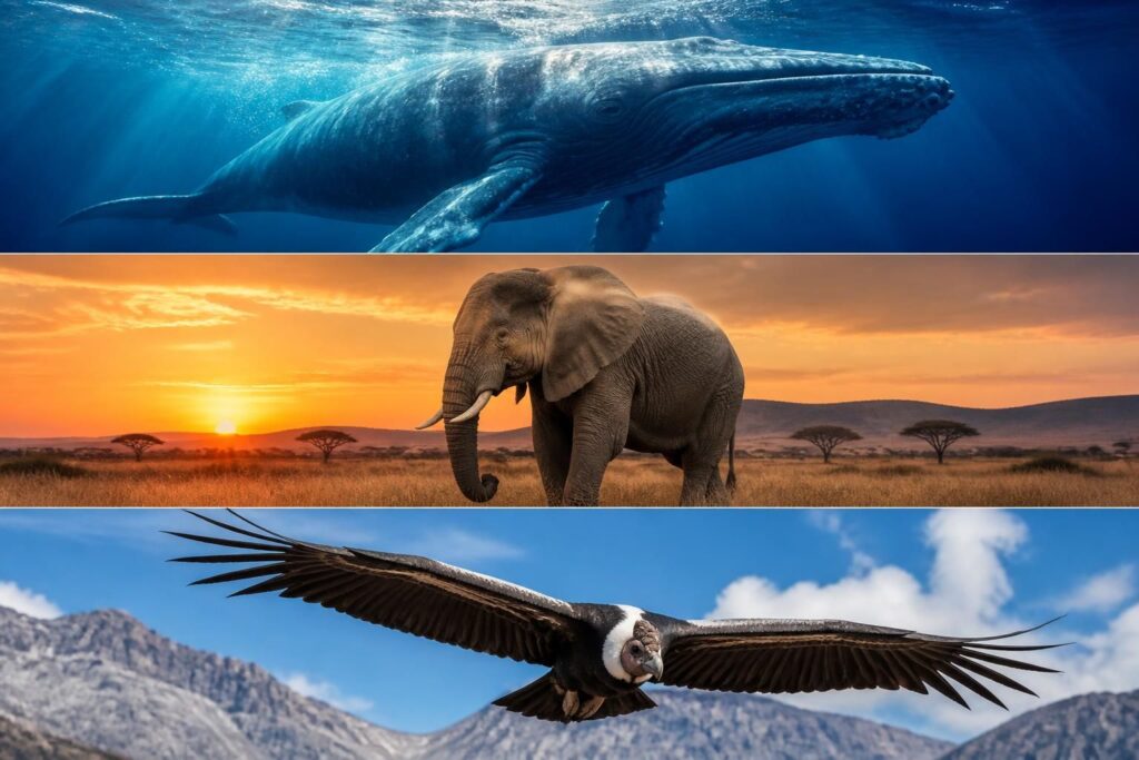découvrez quel est l'animal le plus grand du monde en fonction de son milieu naturel. explorez les caractéristiques fascinantes des géants terrestres, marins et aériens.