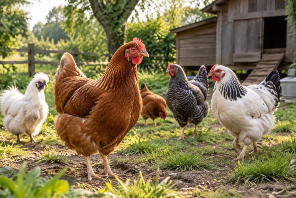 découvrez combien de temps vit une poule et son espérance de vie selon sa race, son mode d’élevage et les soins qu’elle reçoit.
